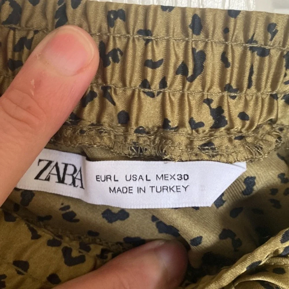 Zara Animal Print MIDI Skirt